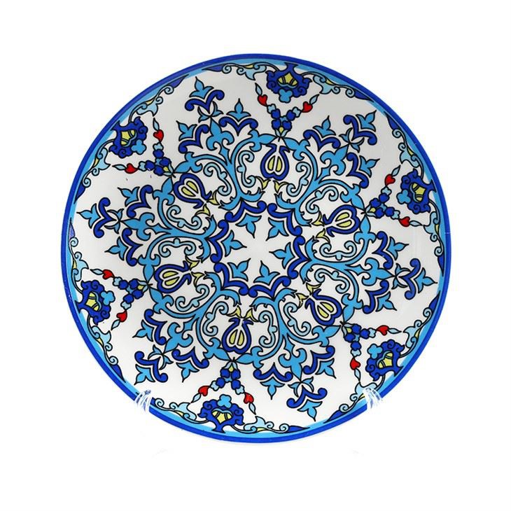 Two Colors Pad Printing Soup Plate