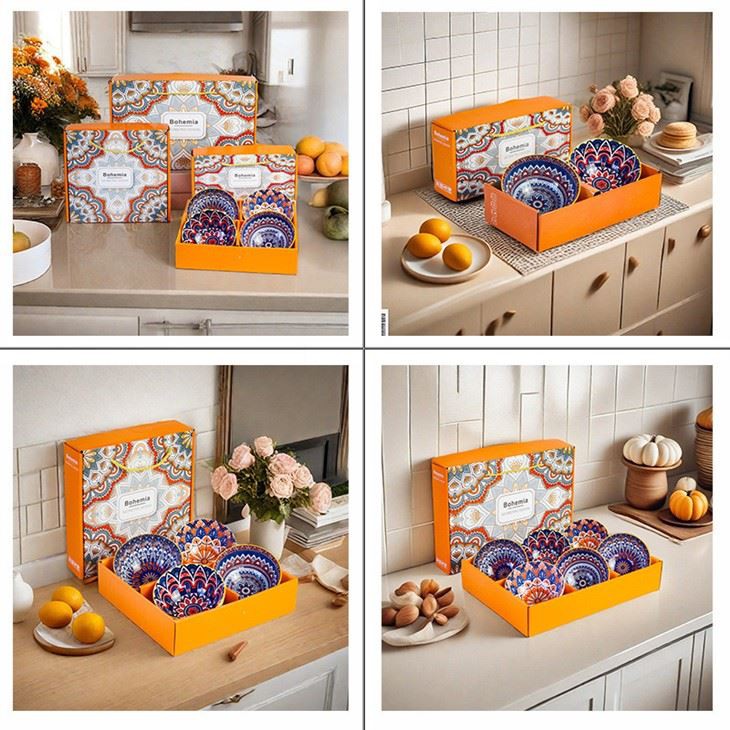 Set de bol de imprimare a pad -ului de 4,5 inci