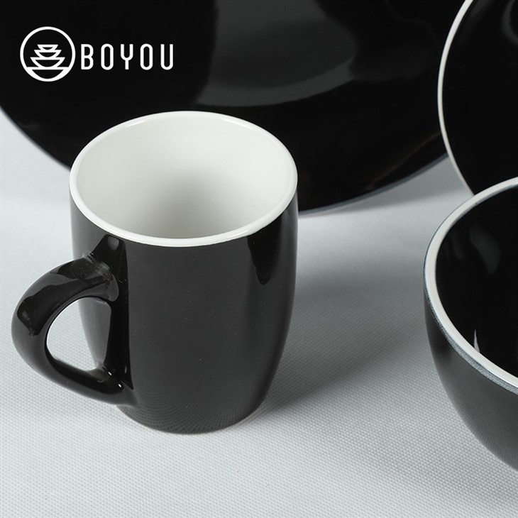 Chinese Colorful Glaze Fine Tableware Set