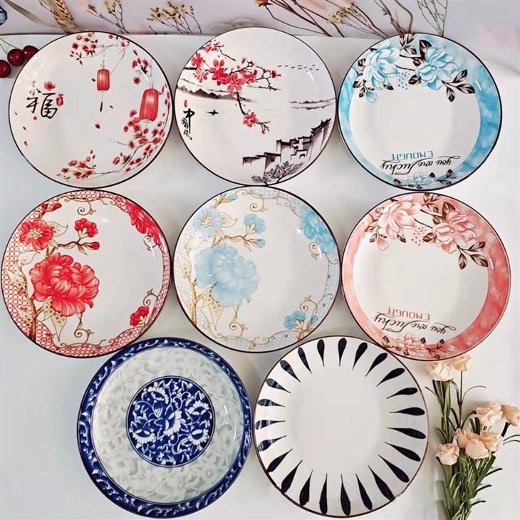 Placă de fructe de 8 inci Culoare și model personalizat