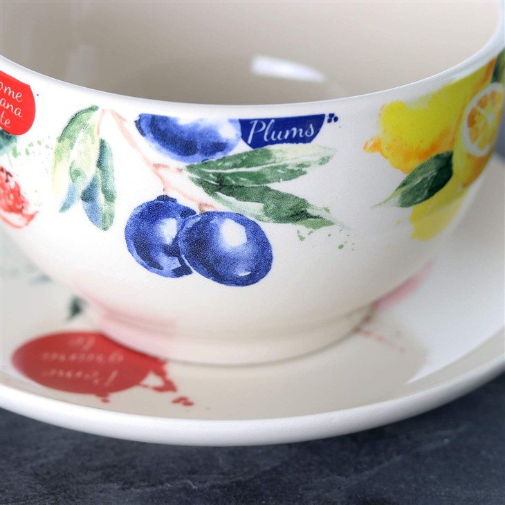 Applique Fruit Pattern Tableware Set