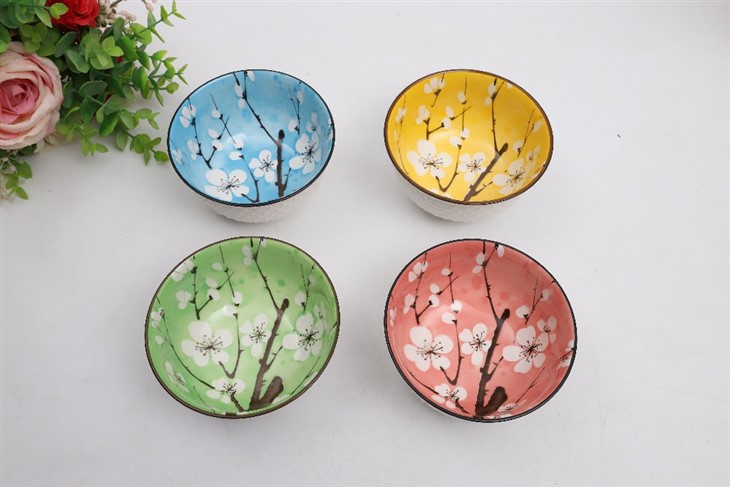 Colorful Ceramic Salad Bowl