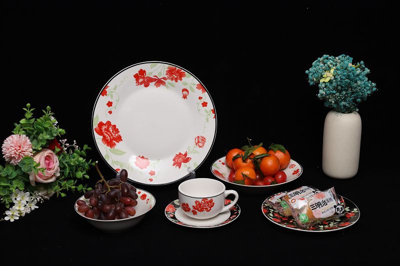 Set de veselă din ceramică