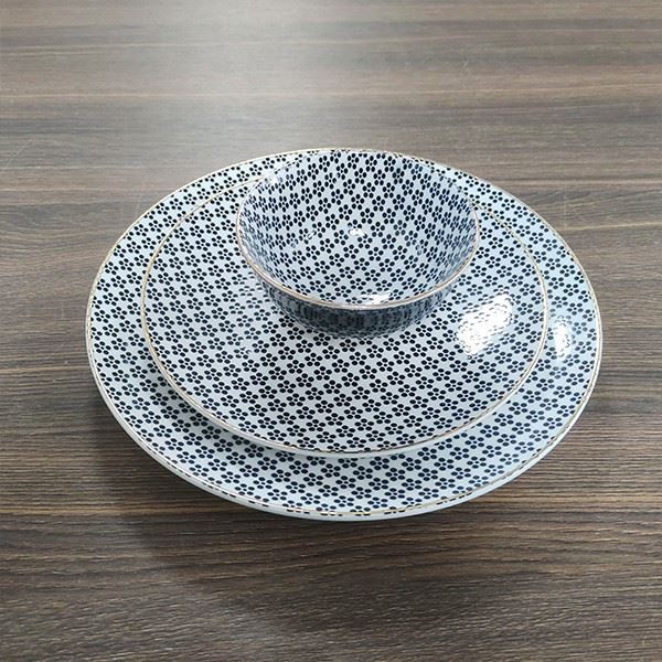 Ceramic Dinner Plates Dinnerware Set Dishes Luxury
