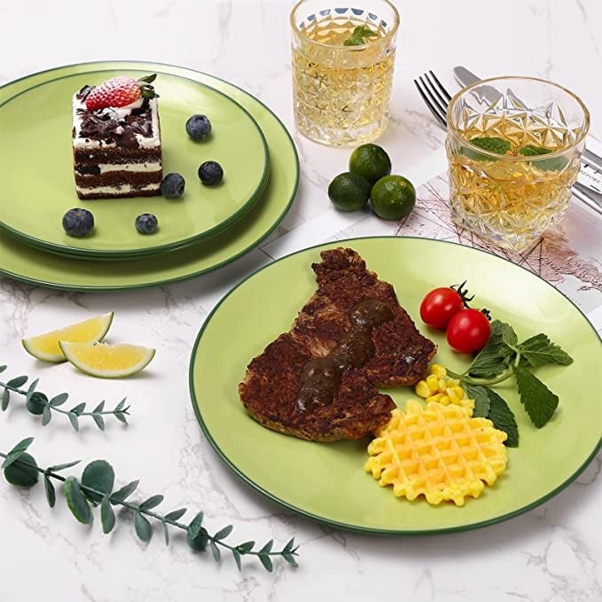 Set de masă de glazură colorată