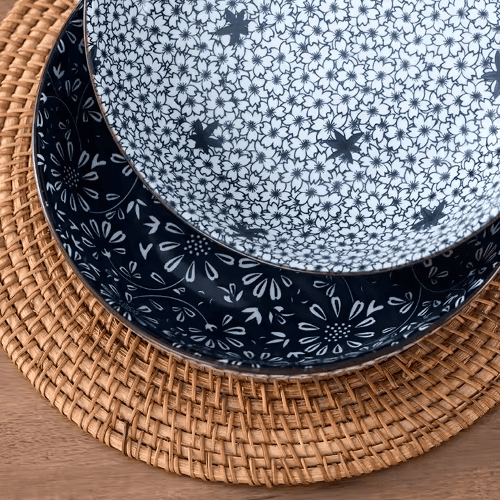 Ceramic Plate Set 4