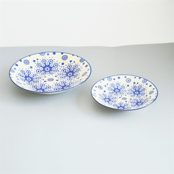 Ceramic Tableware Set Blue