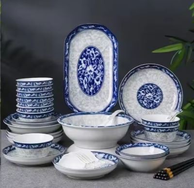 China Blue Classic Tableware