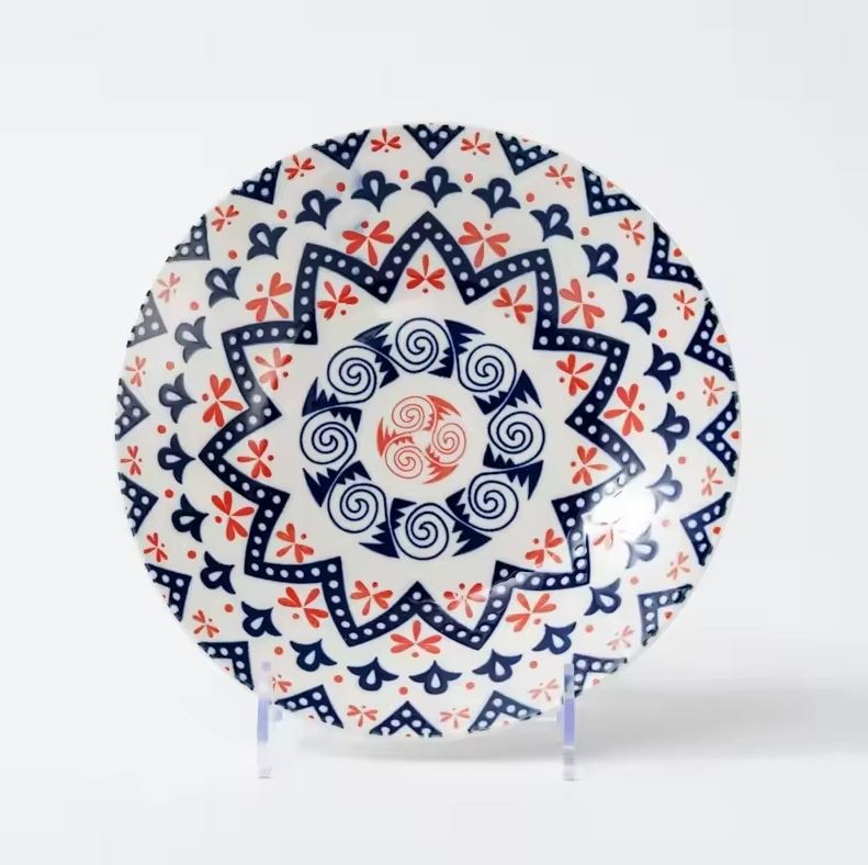 Customized Ceramic Plate Dinnerware Set