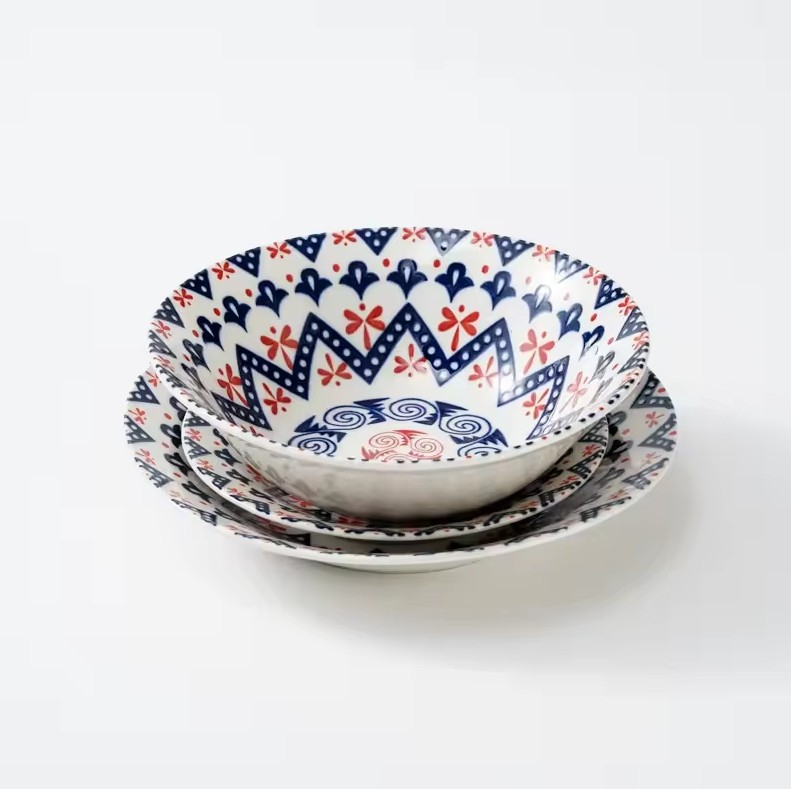 Customized Ceramic Plate Dinnerware Set