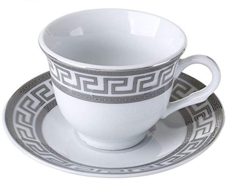 Dinnerware Set Luxury Gold Rim Hotel Plates