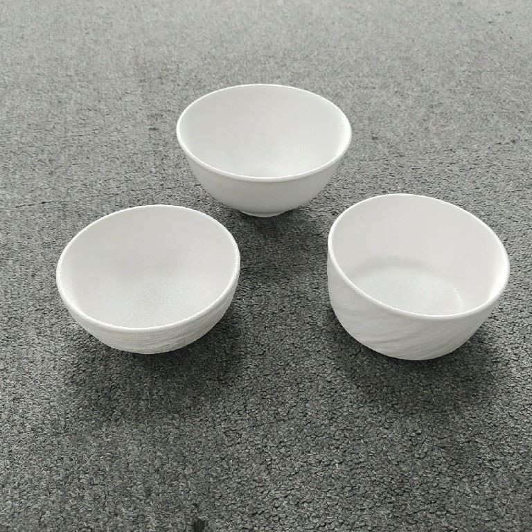 Glazed Embossed Ceramic Tableware