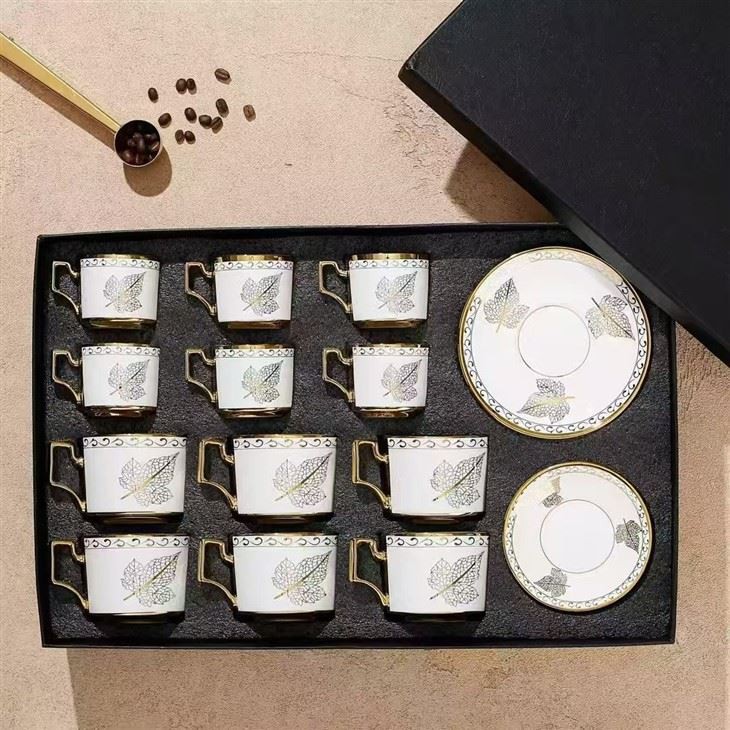 Luxury Tableware Coffee Cup Color Box Packing