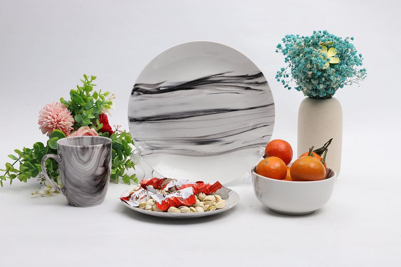 Plăcuță cu nume de marmură