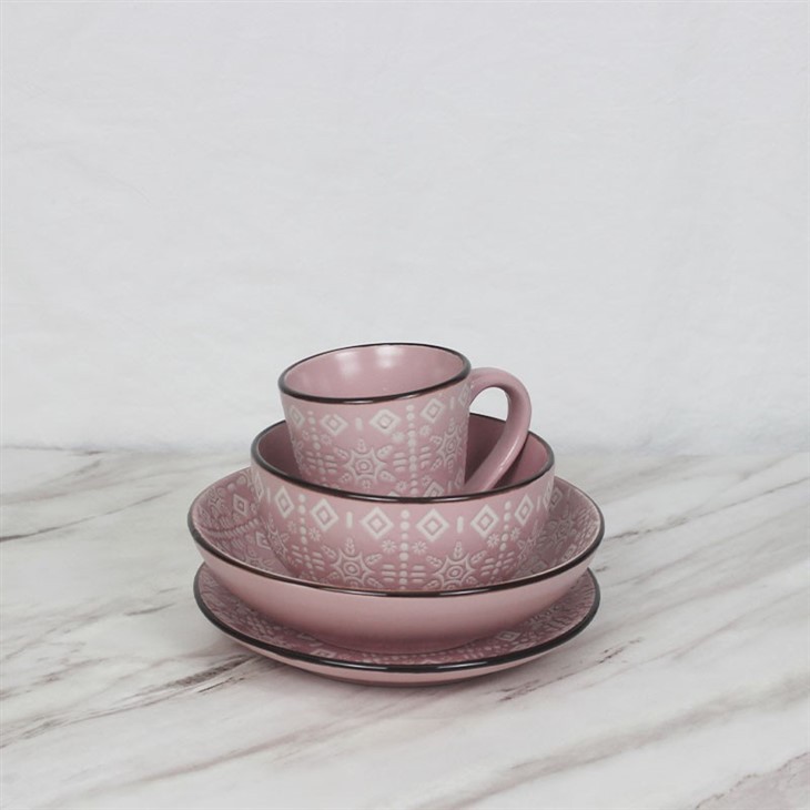 Nordic 16pcs Porcelain Stoneware Dinnerware Sets