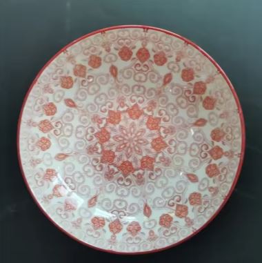 Pad Printing Fruit Plate With Different Pattern