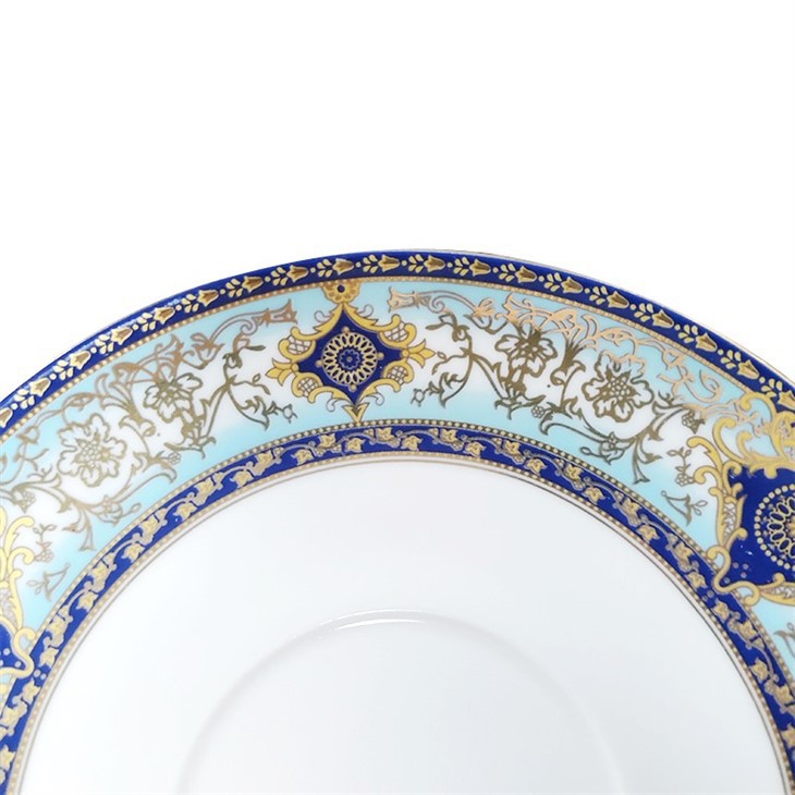 Round Ceramic Handle & Inner Color Mug